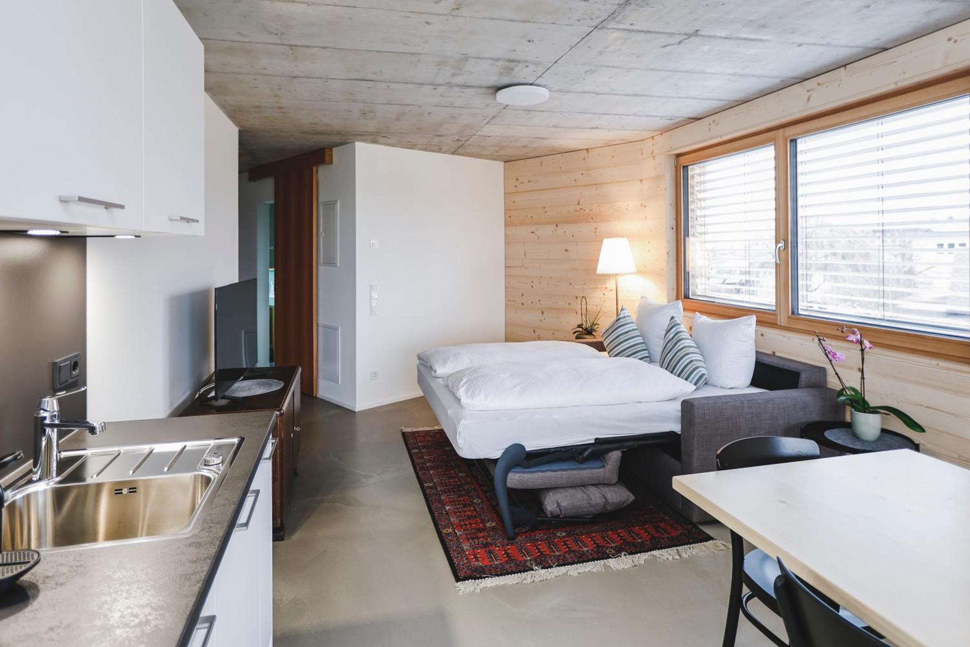 Boutique Apartments Lustenau Nachhaltige Kuehlung Ueber Erdsonde Und Fussbodenkuehlung Zimmer foto