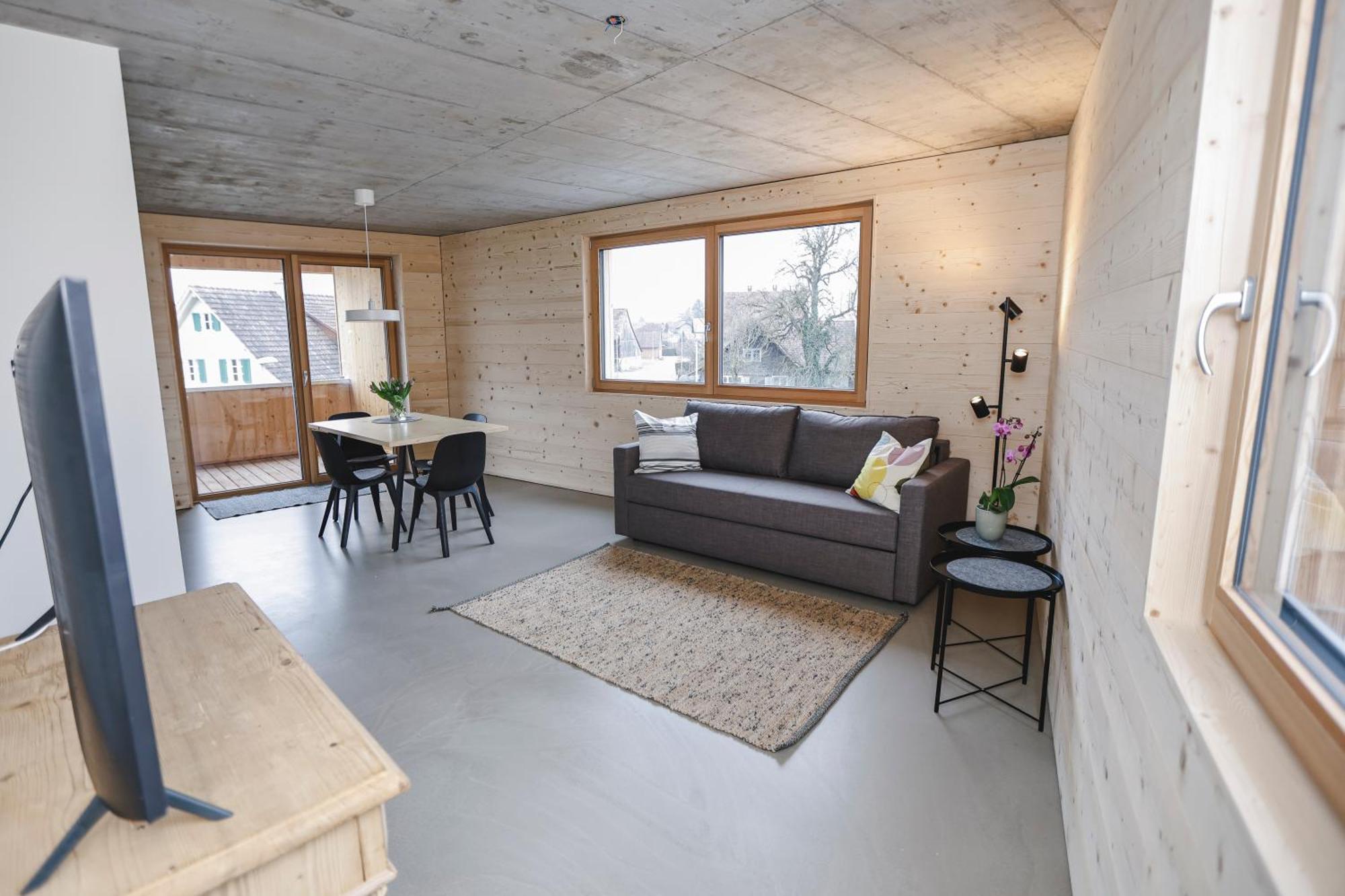 Boutique Apartments Lustenau Nachhaltige Kuehlung Ueber Erdsonde Und Fussbodenkuehlung Zimmer foto