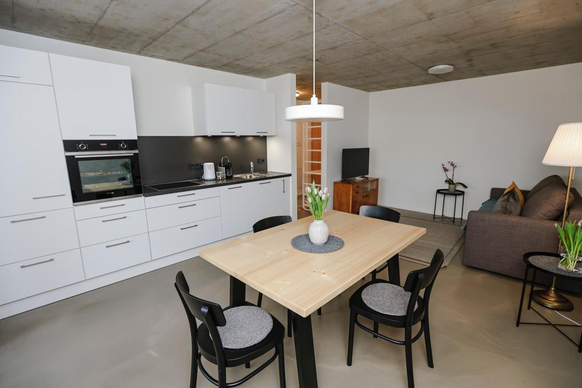 Boutique Apartments Lustenau Nachhaltige Kuehlung Ueber Erdsonde Und Fussbodenkuehlung Zimmer foto