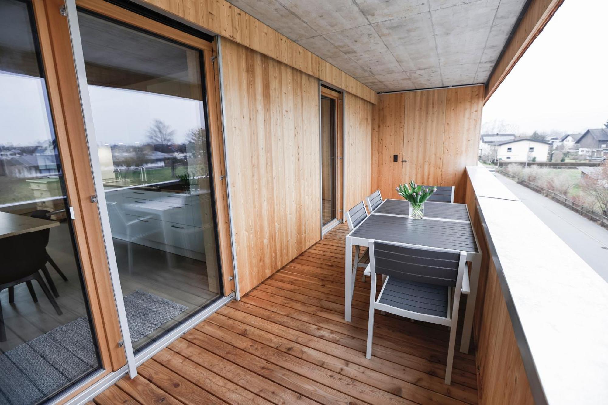 Boutique Apartments Lustenau Nachhaltige Kuehlung Ueber Erdsonde Und Fussbodenkuehlung Zimmer foto